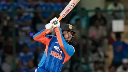 Abhishek Sharma displaces Sahibzada Farhan as No.2 T20I batter