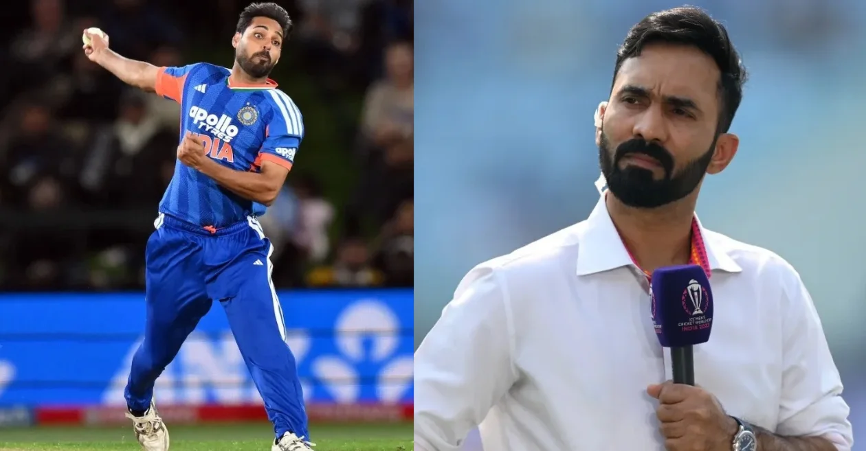 “It was the no-balls that did him in” - Dinesh Karthik opens up on Bhuvneshwar Kumar’s rustic return to international cricket